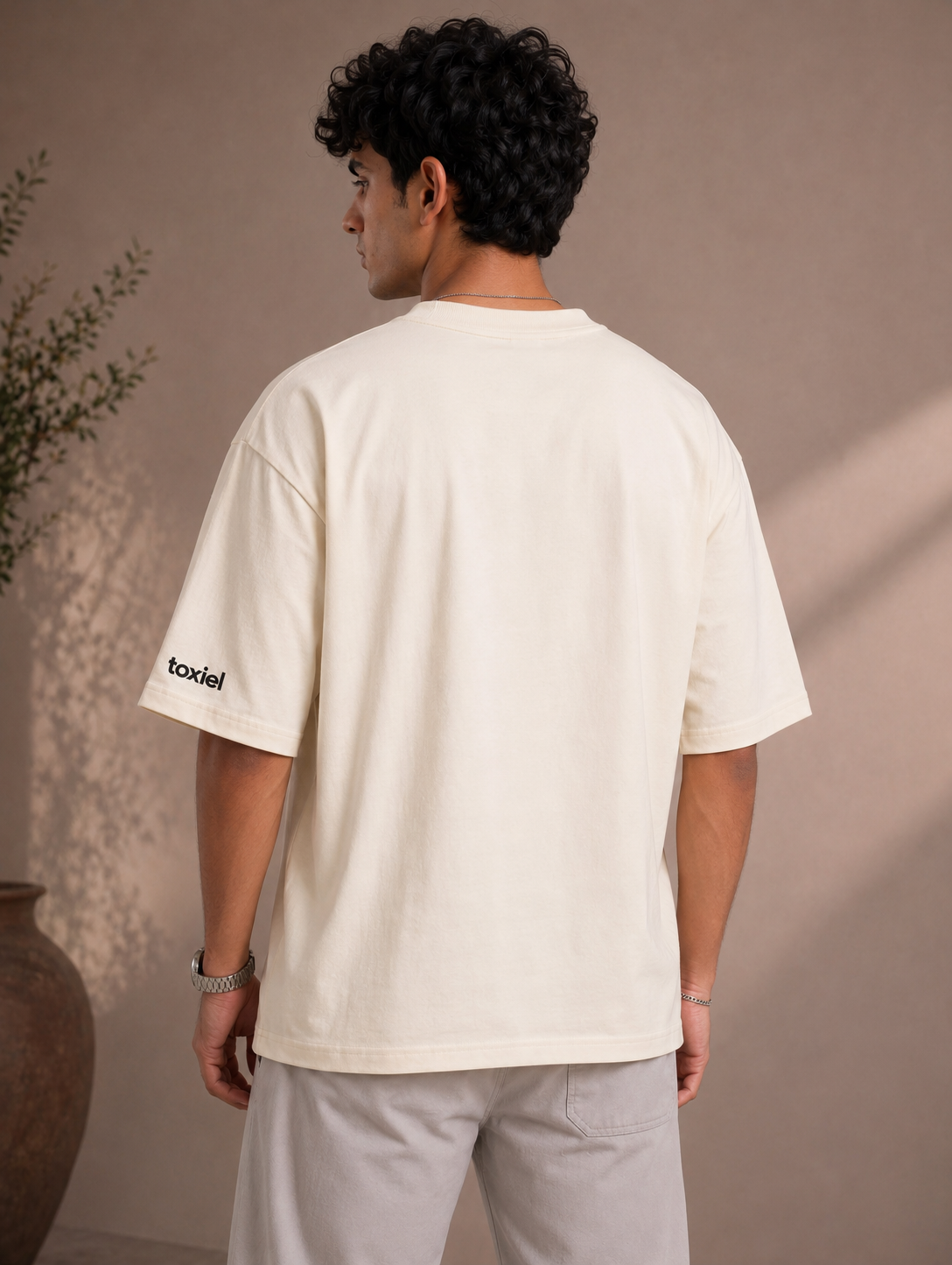 Krishna Eye Premium Embroidered T-Shirt