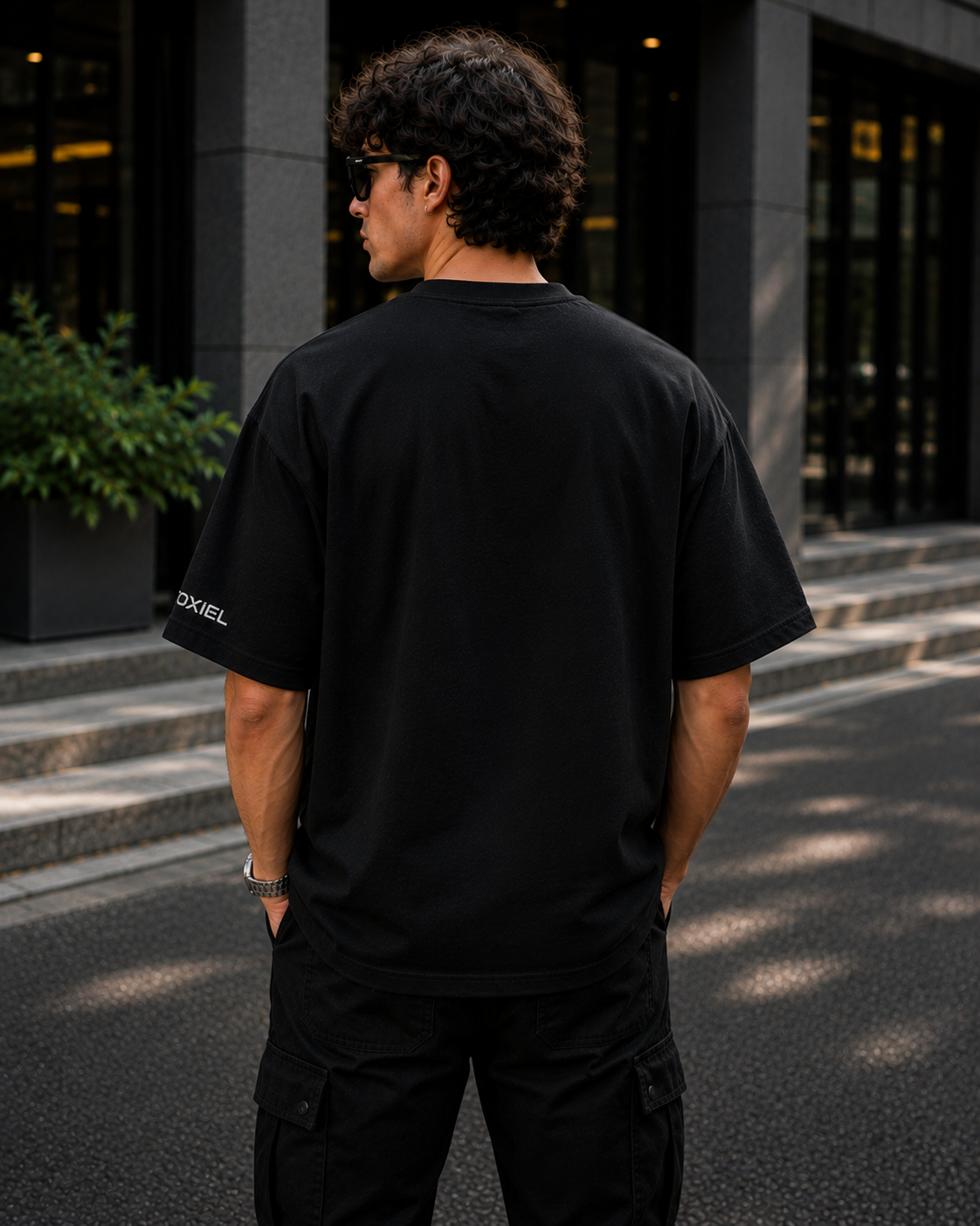 Kakashi Anime Embroidered Oversized T-Shirt