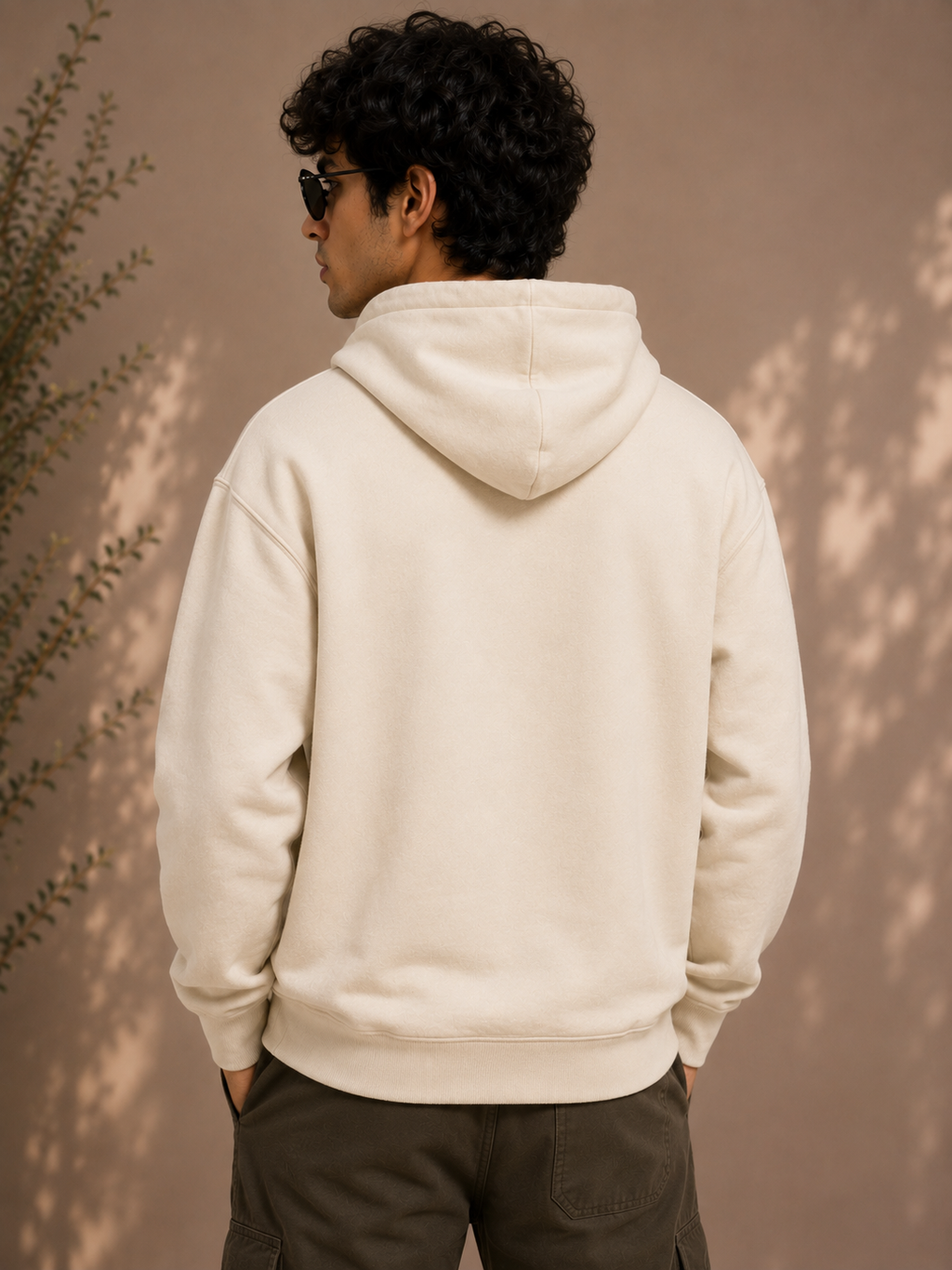 TOXIEL Customized Name Embroidery Oversized Hoodie