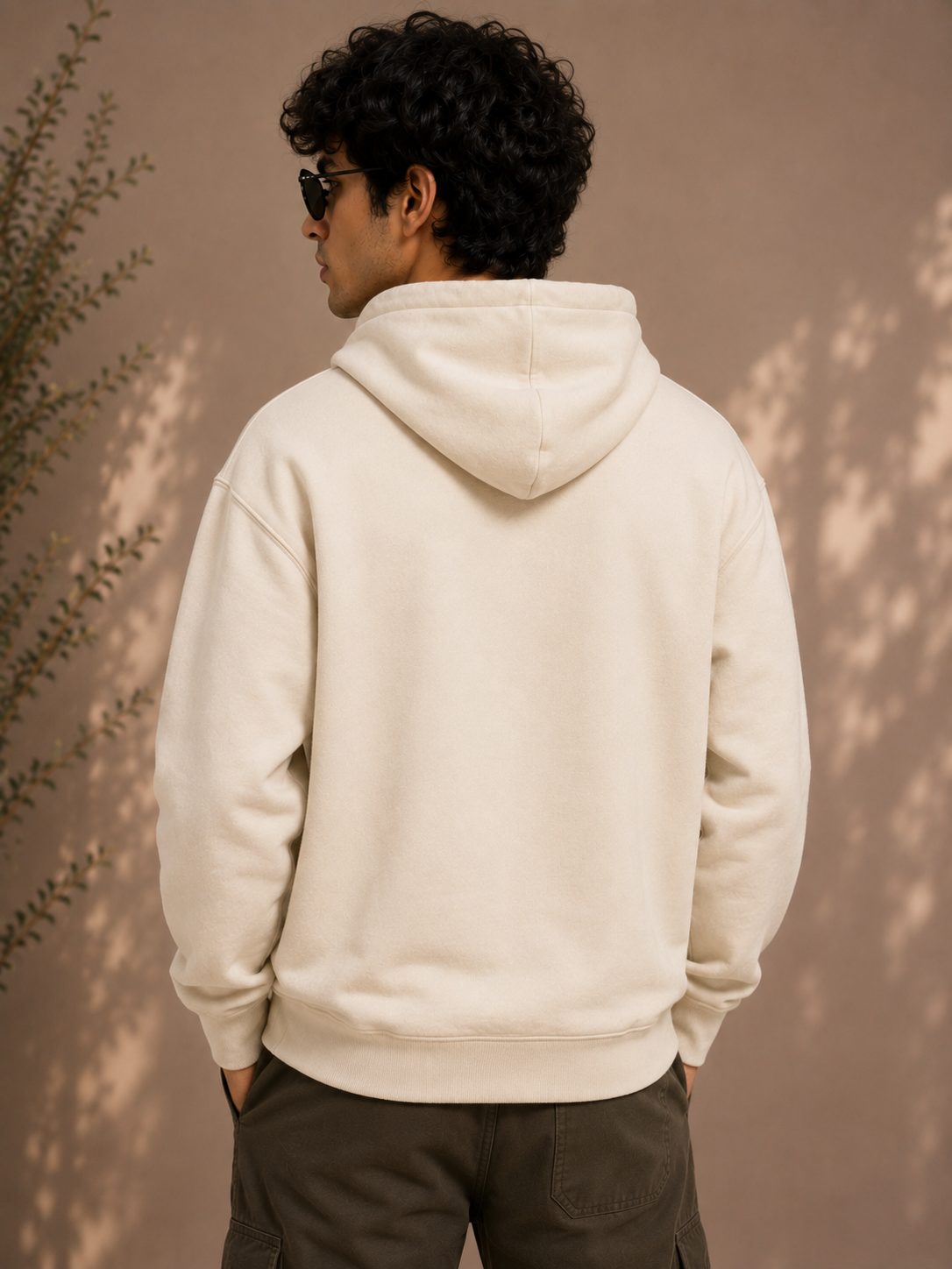 TOXIEL Customized Name Embroidery Oversized Hoodie