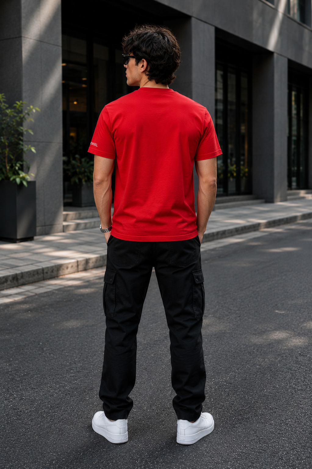 Anime Embroidered Oversized T-Shirt